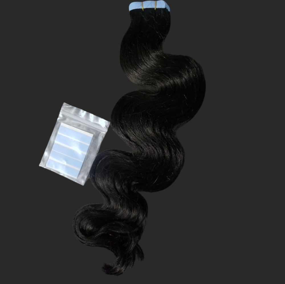 Tape in hair extensions